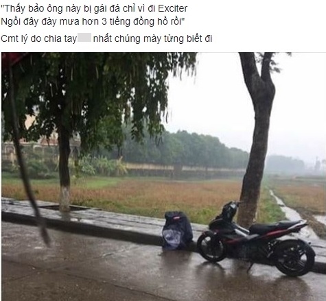 bị người yêu bỏ vì đi xe số ảnh 1 bi nguoi yeu bo vi di xe so anh 1