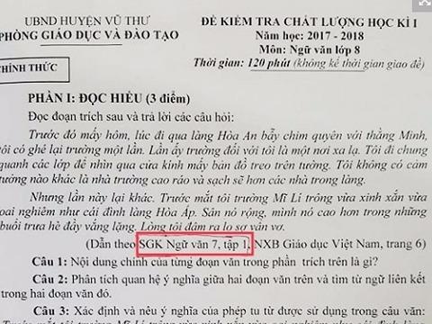 Xon xao chuyen de thi bi sai o Thai Binh hinh anh