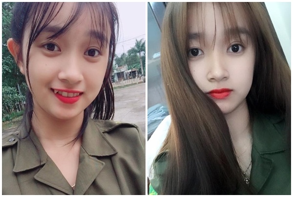 nữ công an viên xinh xắn ảnh 2 nu cong an vien xinh xan anh 2