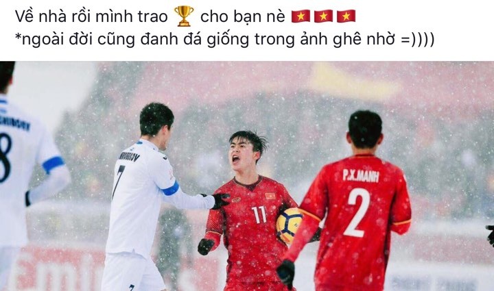 người yêu hot girl tự hào về cầu thủ U23 ảnh 1 nguoi yeu hot girl tu hao ve cau thu U23 anh 1