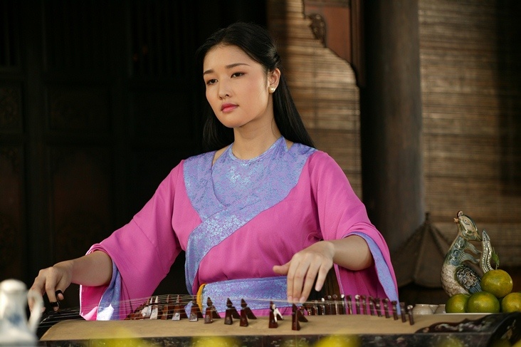 Trieu Thi Ha khien Quach Ngoc Ngoan say dam trong phim hinh anh