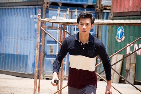 Nhan Phuc Vinh lam cascadeur trong phim moi hinh anh