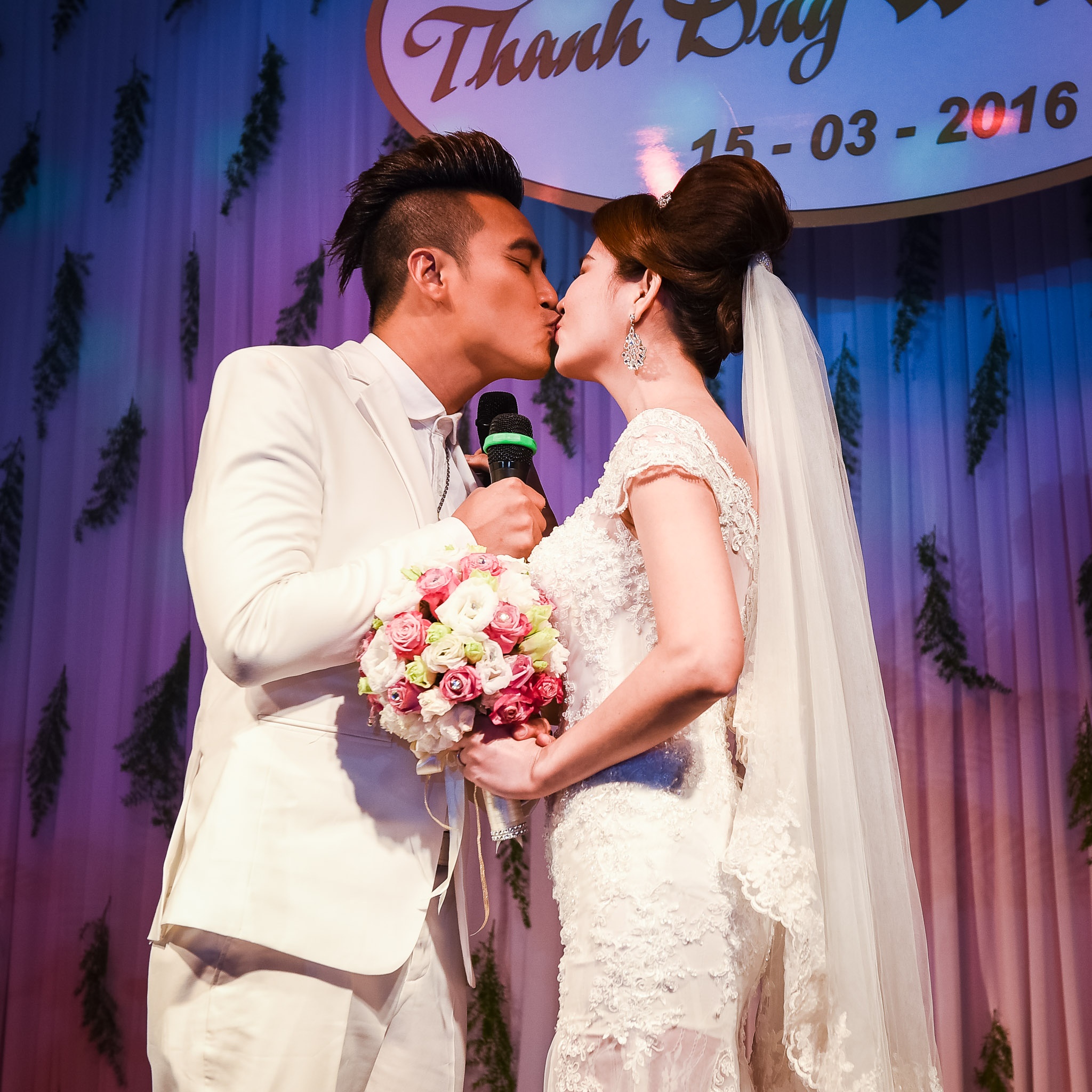 Dam cuoi Kha Ly va Thanh Duy anh 7