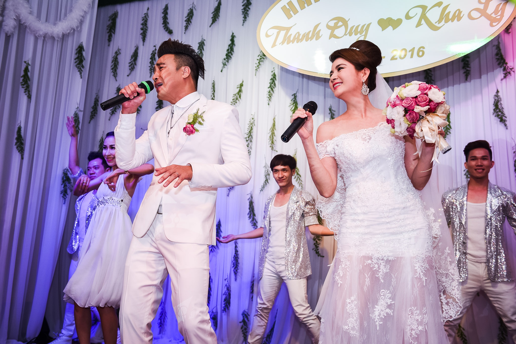 Dam cuoi Kha Ly va Thanh Duy anh 12