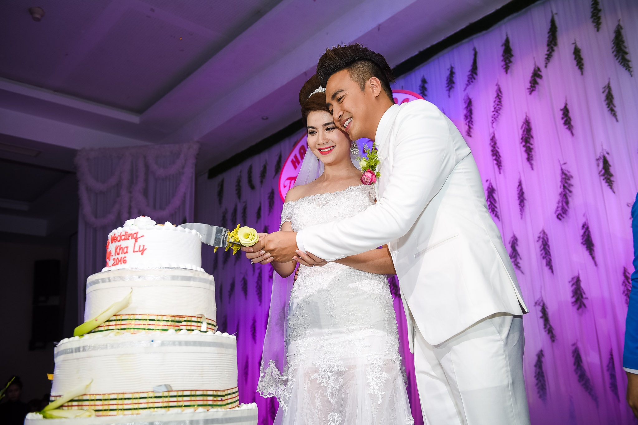 Dam cuoi Kha Ly va Thanh Duy anh 8