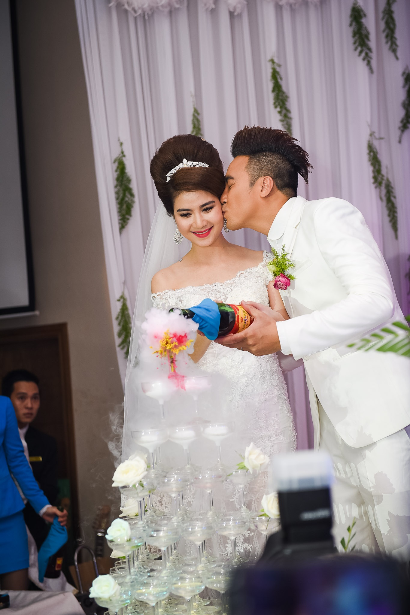 Dam cuoi Kha Ly va Thanh Duy anh 9