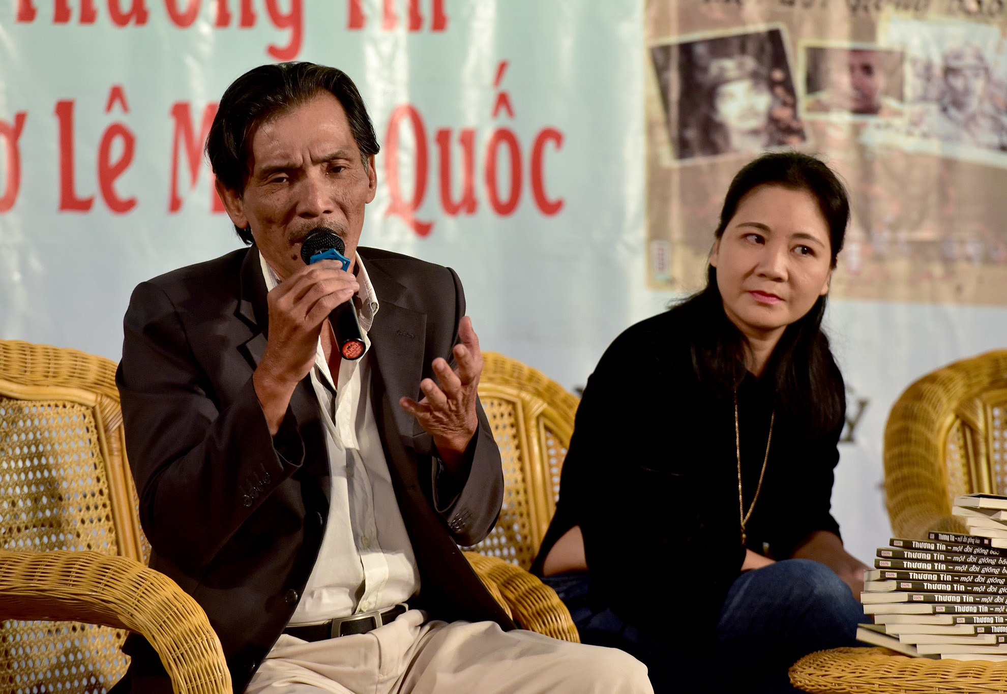 Thuong Tin cam on Diem My trong buoi ra mat hoi ky hinh anh