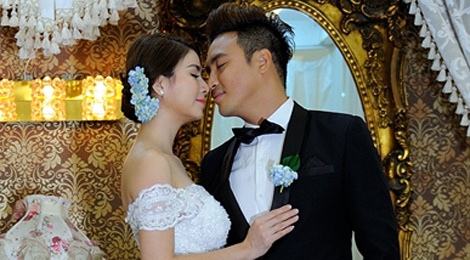 Anh cuoi ngot ngao cua Thanh Duy - Kha Ly hinh anh