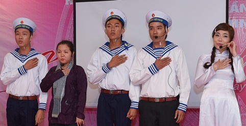 Dien kich tho trong Ngay tho tai TP HCM hinh anh