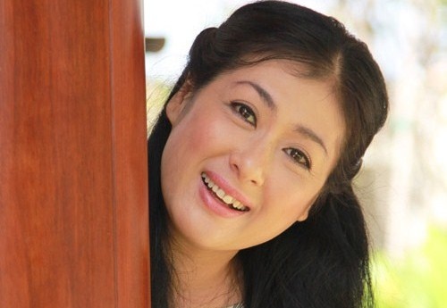 Dien vien Thanh Thuy: Khong mang nghe si tinh ve nha hinh anh