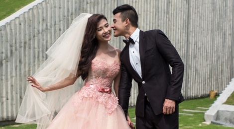 Luong The Thanh - Thuy Diem ngot ngao trong anh cuoi moi hinh anh