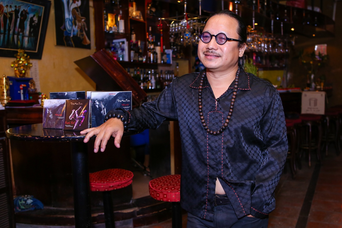 Nghệ sĩ saxophone Trần Mạnh Tuấn ra mắt album ảnh 1 Nghe si saxophone Tran Manh Tuan ra mat album anh 1