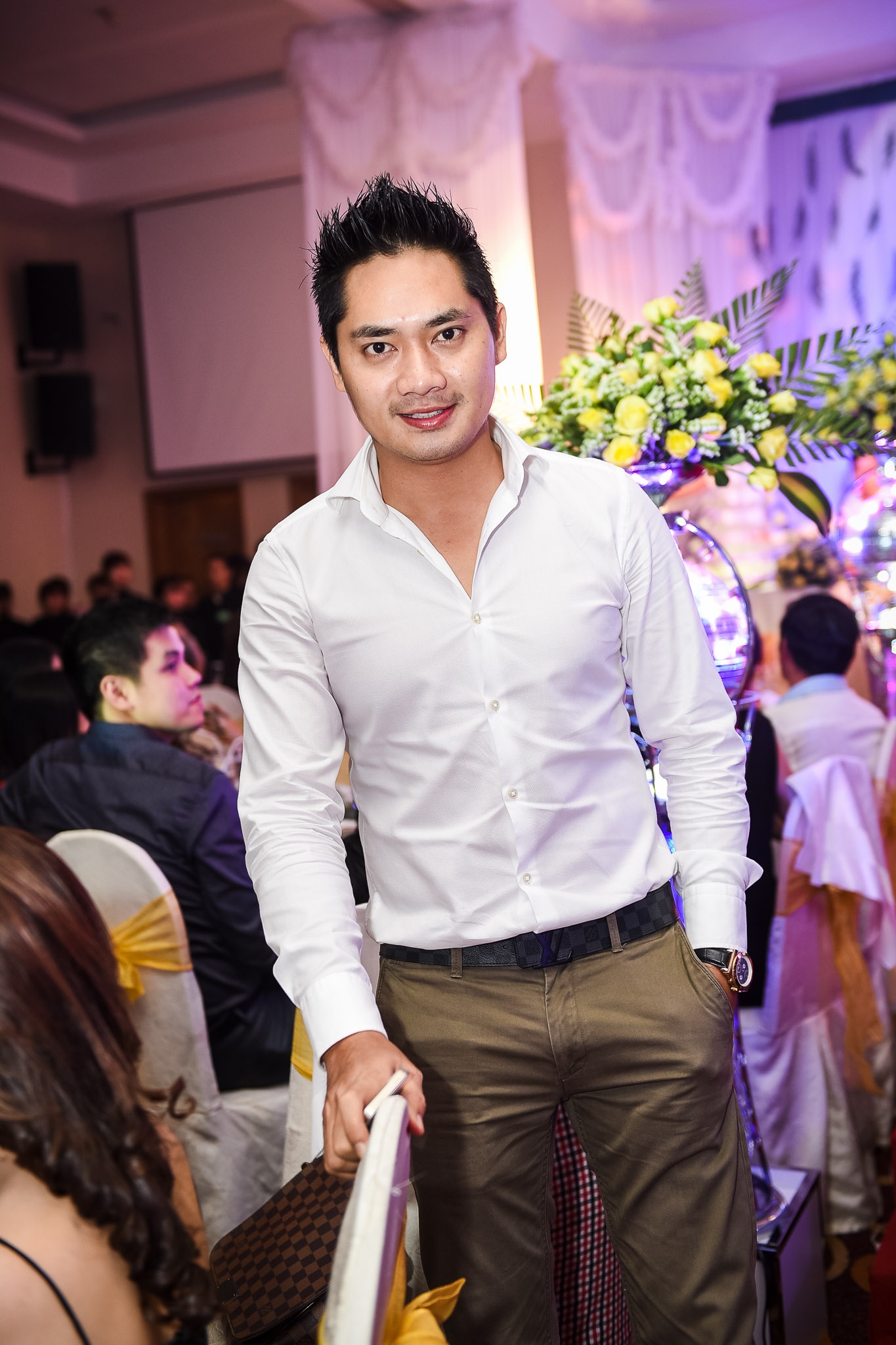 Sao Việt dự tiệc cưới Kha Ly ảnh 4 Sao Viet du tiec cuoi Kha Ly anh 4