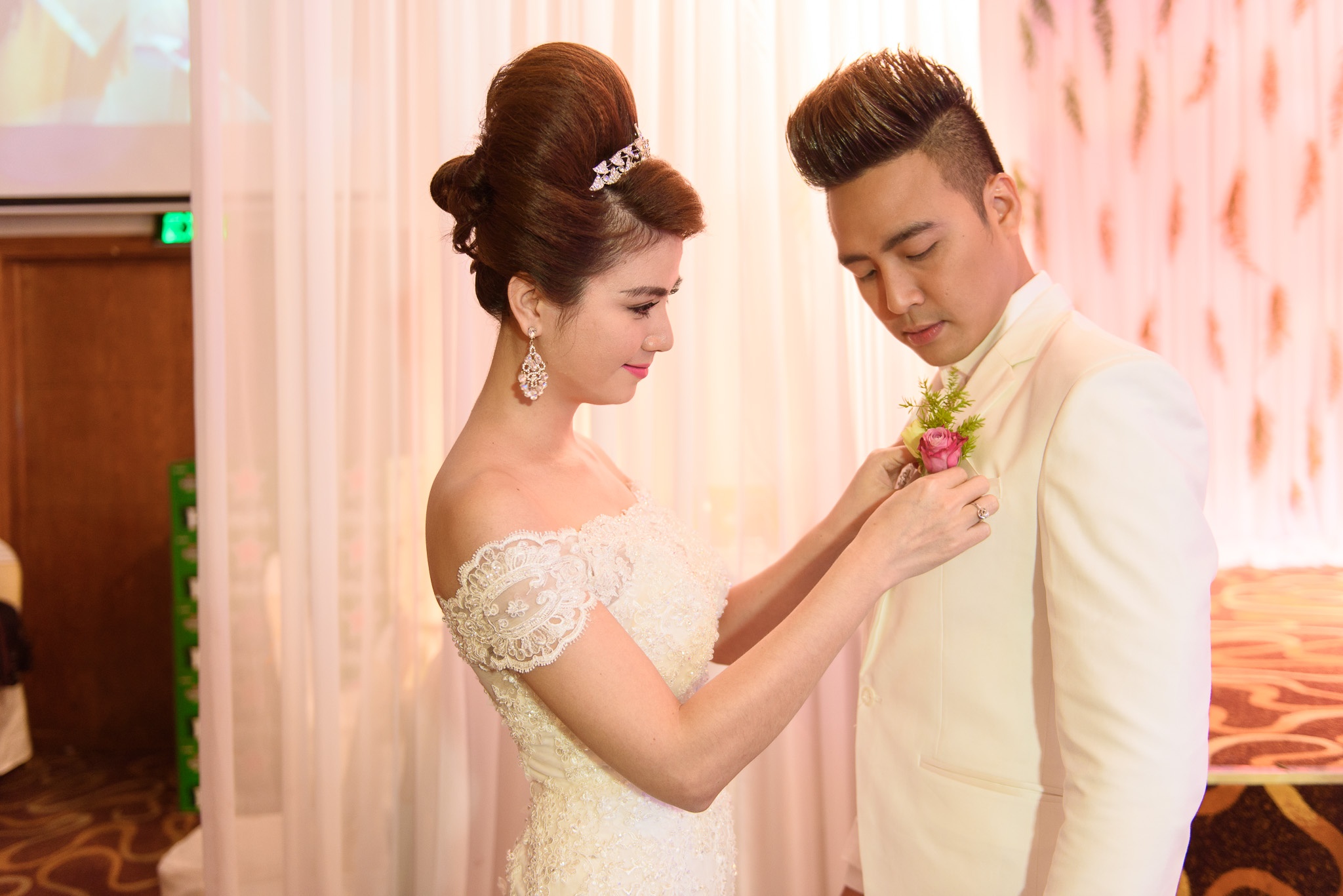 Dam cuoi Kha Ly va Thanh Duy anh 3