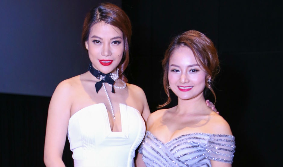 Truong Ngoc Anh, Lan Phuong khoe vai tran o su kien hinh anh