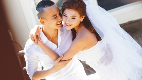 Luong The Thanh va Thuy Diem dam cuoi vao ngay 12/4 hinh anh