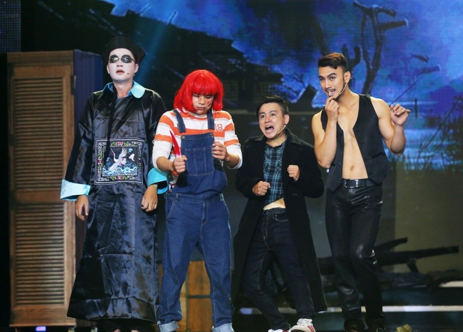 Cuoi xuyen Viet chu de Quang cao anh 1