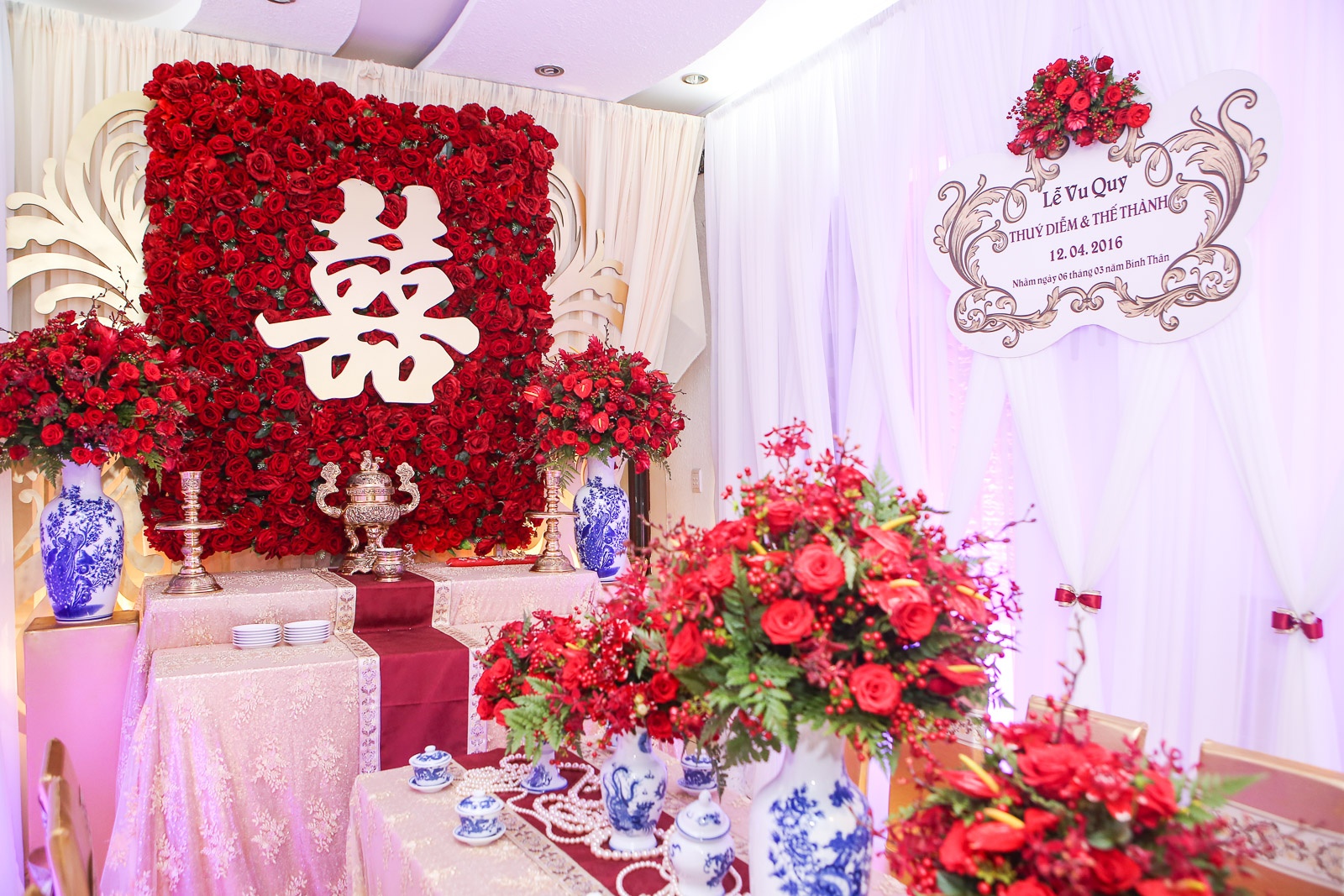 Dam cuoi Luong The Thanh Thuy Diem anh 2