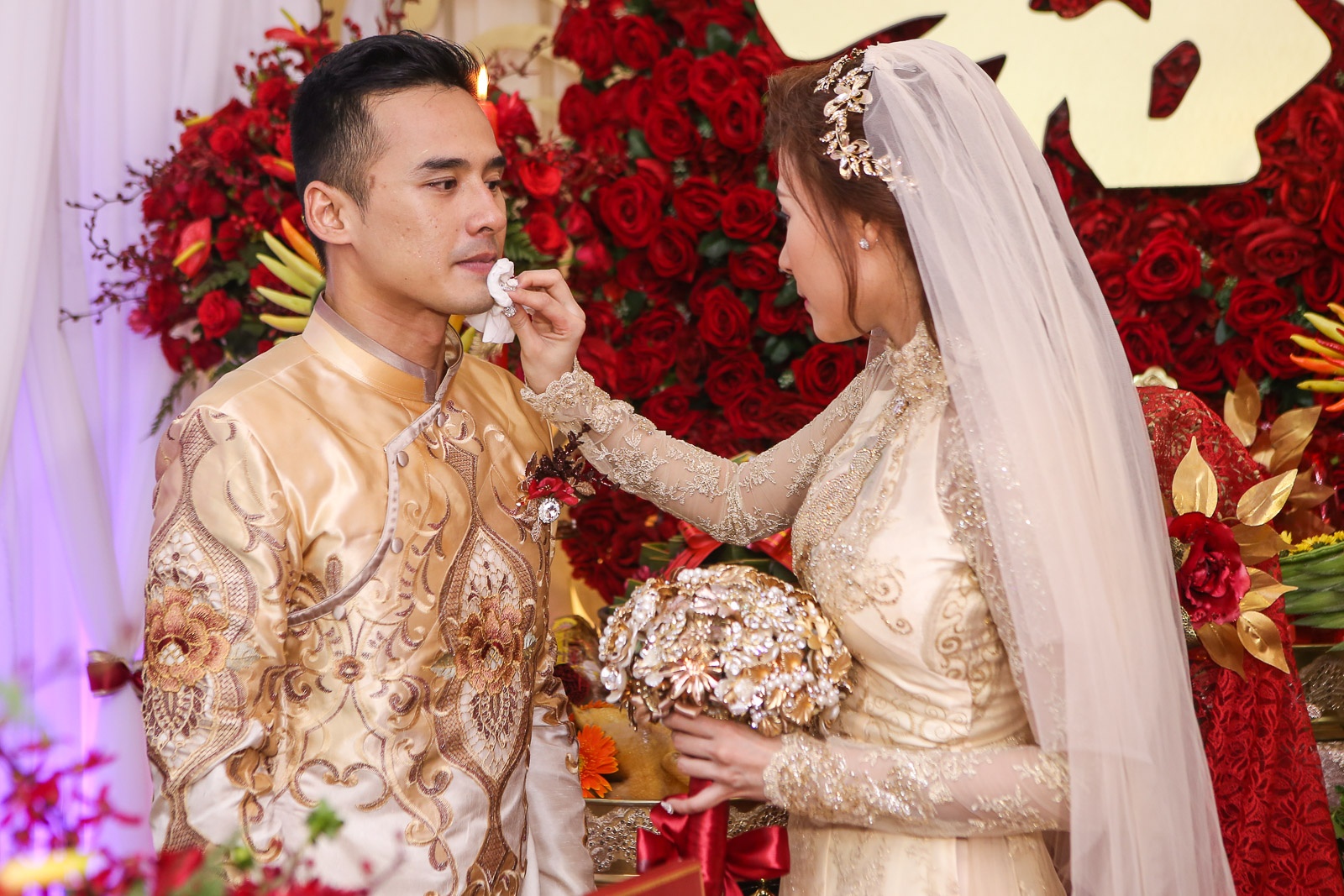 Dam cuoi Luong The Thanh Thuy Diem anh 15