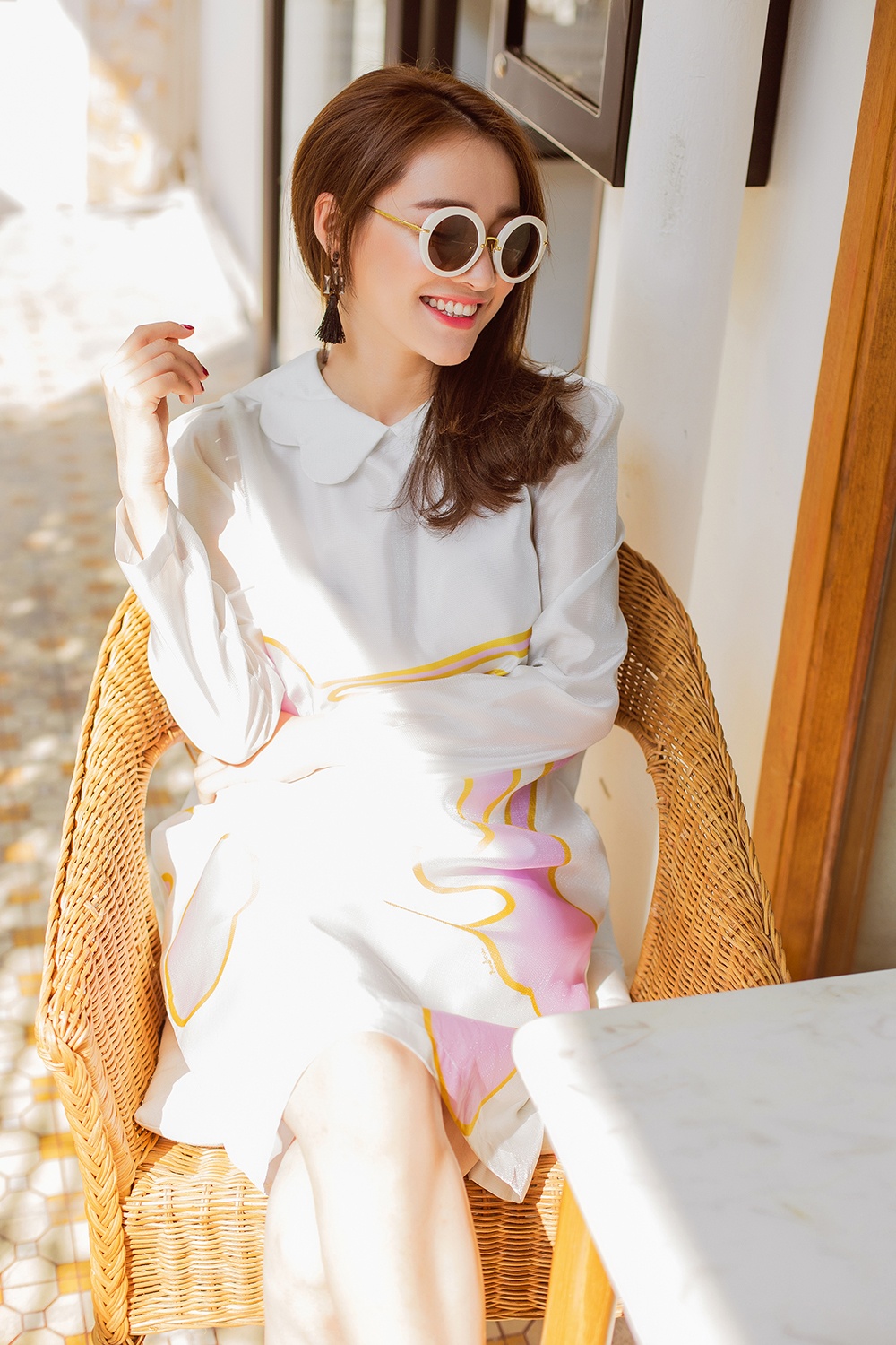 street style cua Nha Phuong anh 2