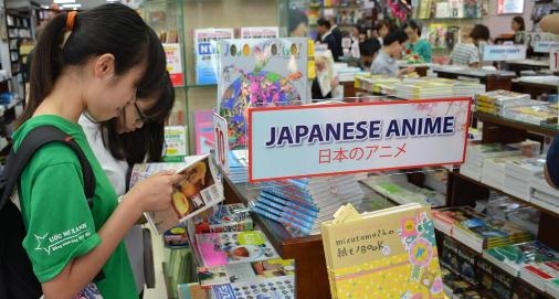 Hang nghin dau sach tai trien lam sach tieng Nhat hinh anh