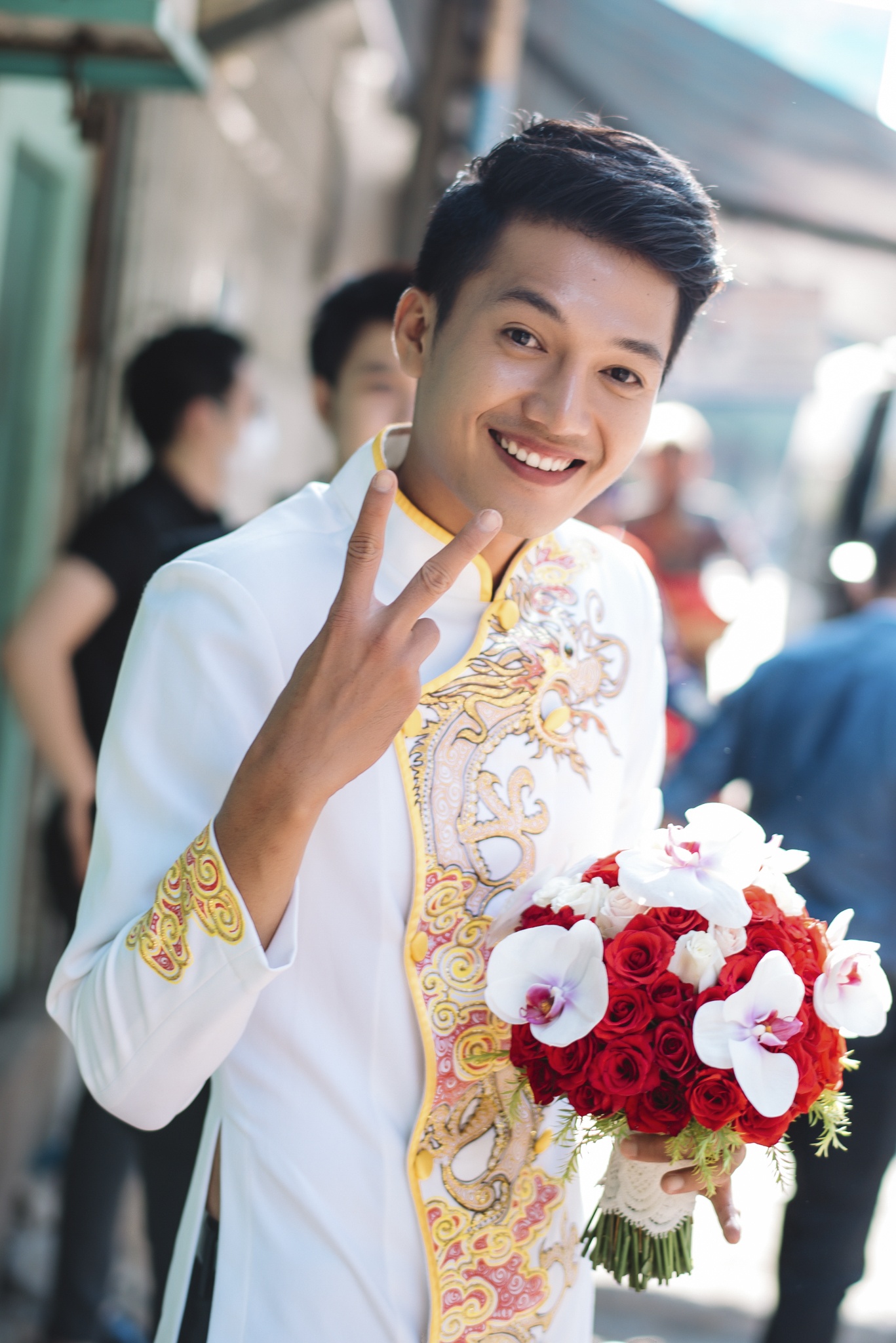 Quang Tuan va Linh Phi dam cuoi anh 3