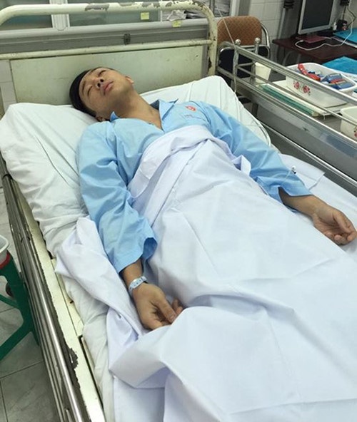 Tran Thanh nhap vien anh 1