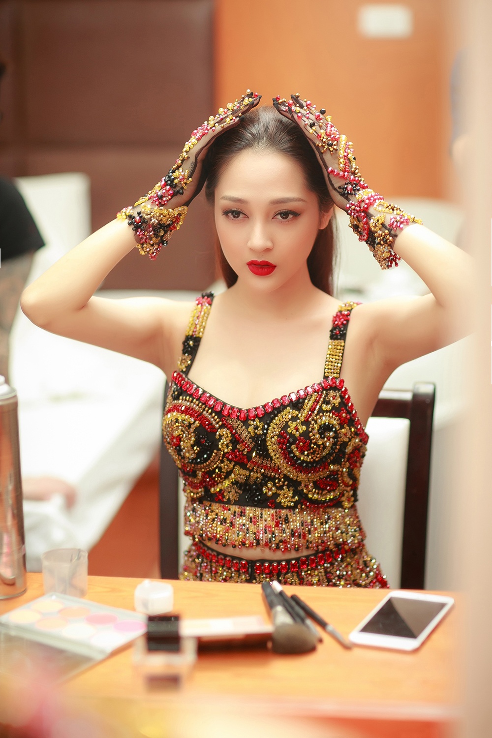 Bảo Anh biểu diễn tại chung kết hoa hậu biển 2016 ảnh 5 Bao Anh bieu dien tai chung ket hoa hau bien 2016 anh 5