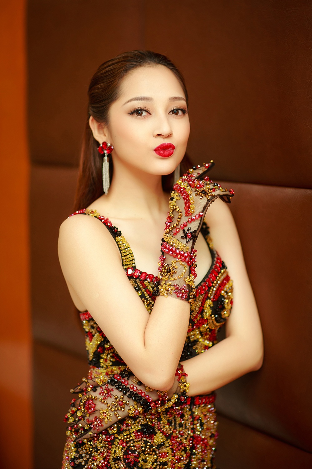 Bảo Anh biểu diễn tại chung kết hoa hậu biển 2016 ảnh 4 Bao Anh bieu dien tai chung ket hoa hau bien 2016 anh 4