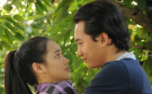 Nha Phuong lan dau ket hop Quoc Truong tren man anh hinh anh