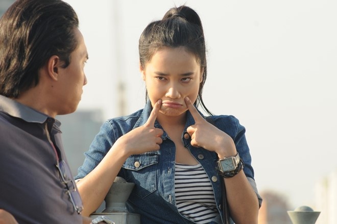 Nha Phuong trong phim Tra gia anh 1