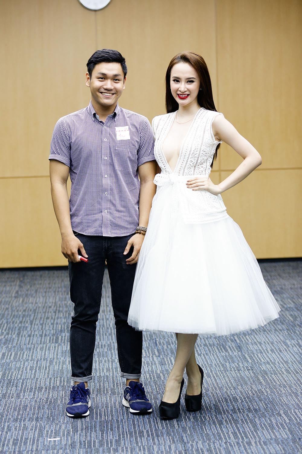 Angela Phuong Trinh di casting phim anh 7