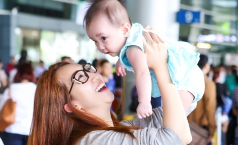 Leu Phuong Anh khoe con gai 6 thang tuoi hinh anh