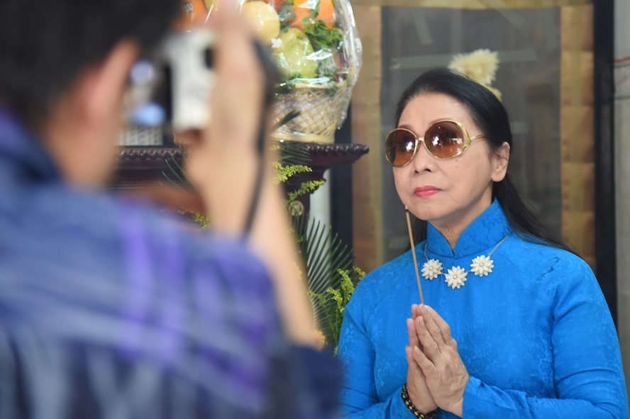 Sao Viet du le gio to NSND Phung Ha anh 7