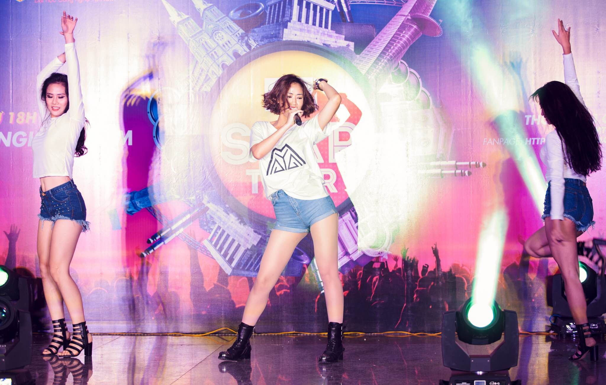 Maya bieu dien trong chuong trinh sinh vien anh 6