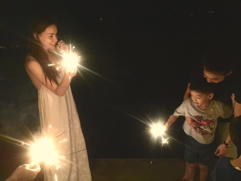 Ho Ngoc Ha to chuc sinh nhat cho con trai anh 2