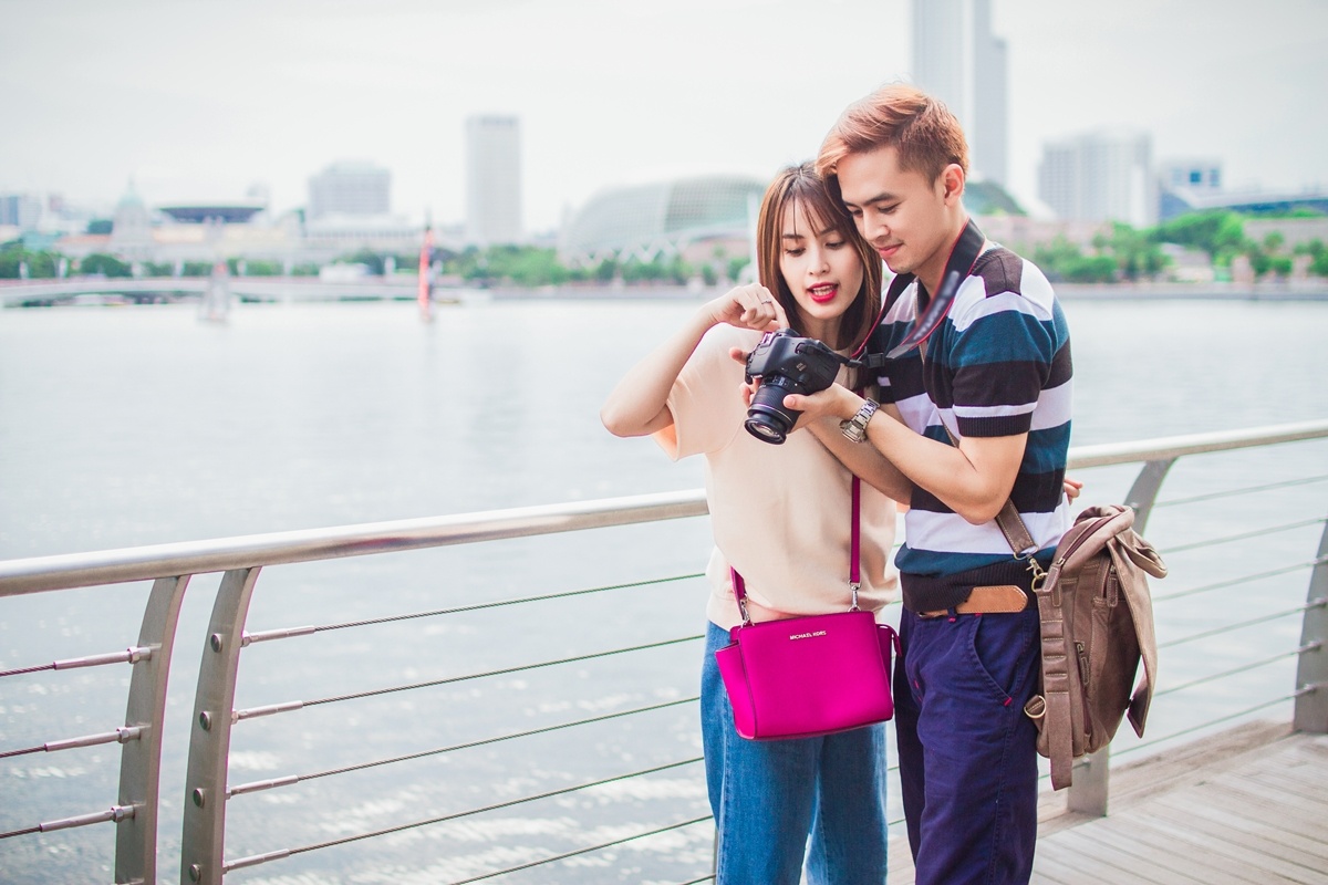 Tú Vi Văn Anh đi du lịch Singapore ảnh 4 Tu Vi Van Anh di du lich Singapore anh 4