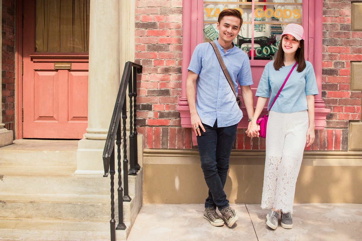 Tú Vi Văn Anh đi du lịch Singapore ảnh 1 Tu Vi Van Anh di du lich Singapore anh 1