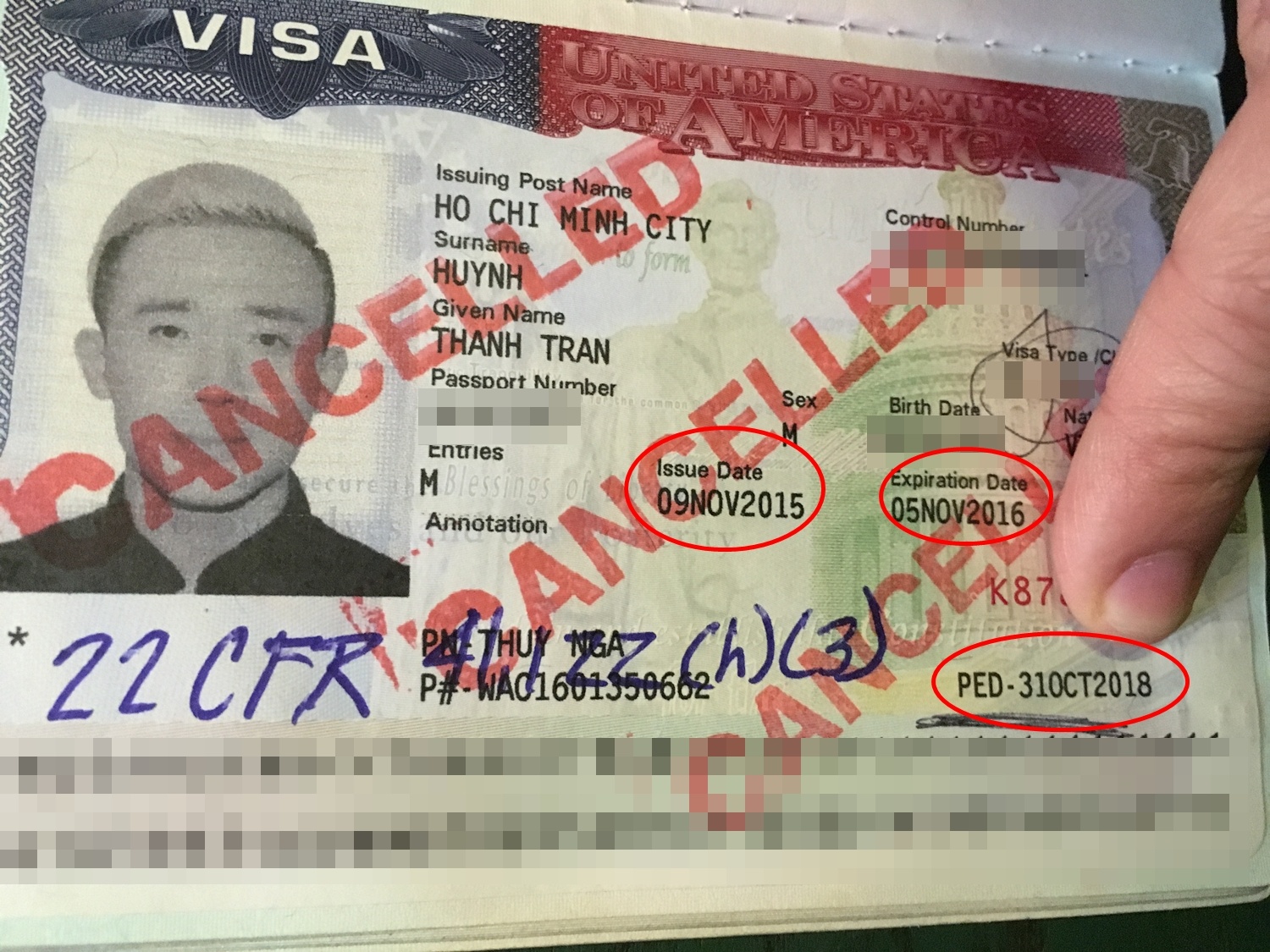 Tran Thanh noi ve su co visa het han anh 3