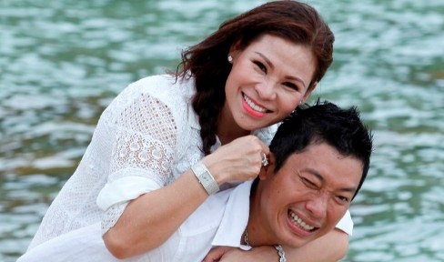 Anh cuoi lang man cua Kinh Quoc va nu dai gia Vung Tau hinh anh