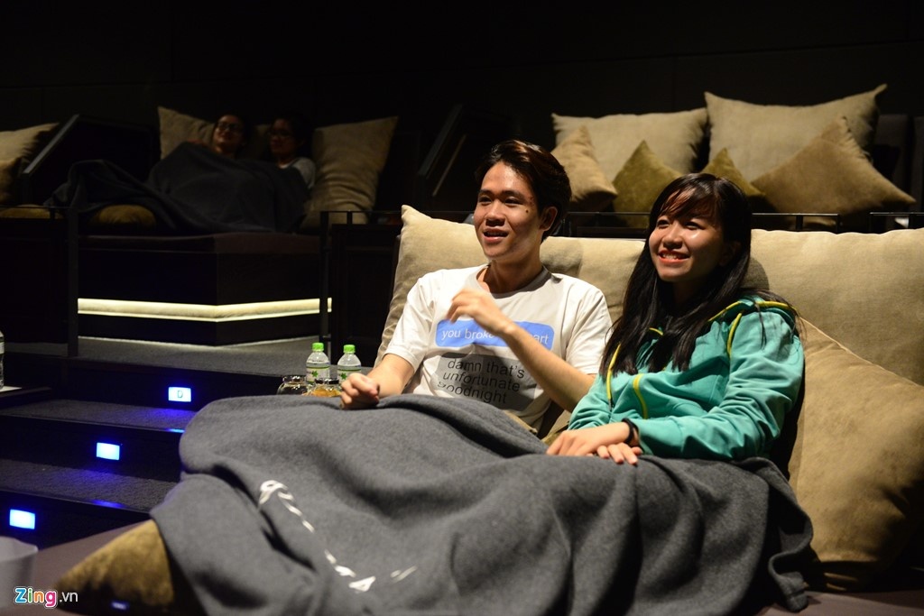 Rạp phim giường nằm đầu tiên tại TP HCM ảnh 1 Rap phim giuong nam dau tien tai TP HCM anh 1