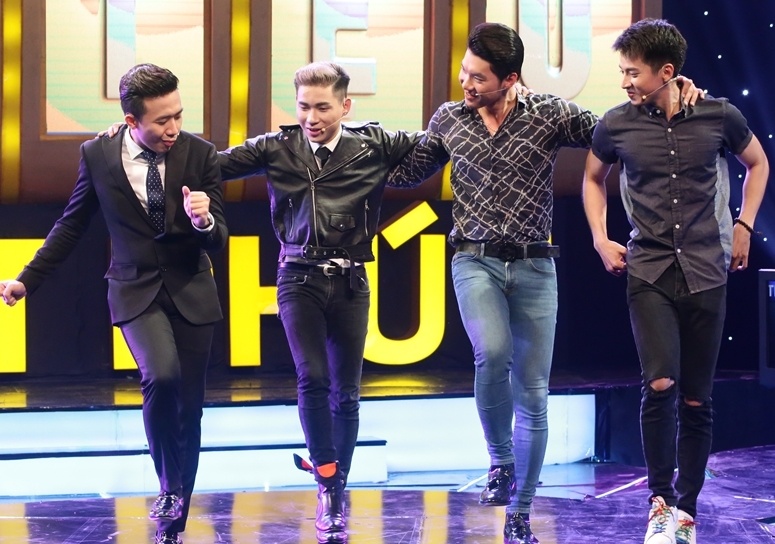 Tran Thanh bi sam so truoc mat Hari Won anh 4