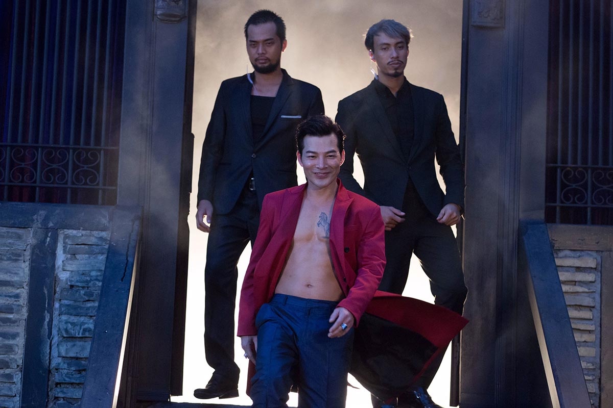 Hinh anh cua my nhan Vo My Nuong tren truong quay anh 6