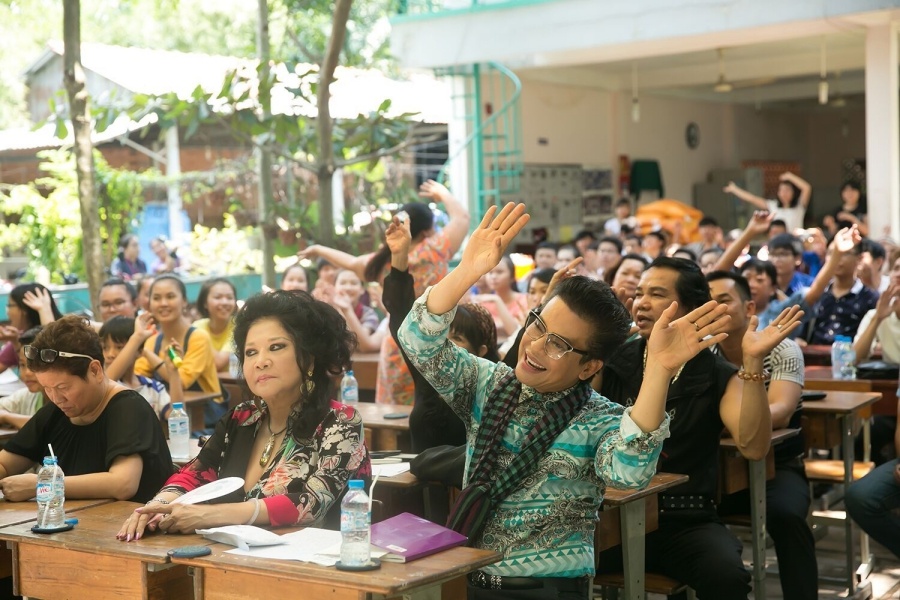 MC Thanh Bach tinh cam voi ba Thuy Nga anh 3