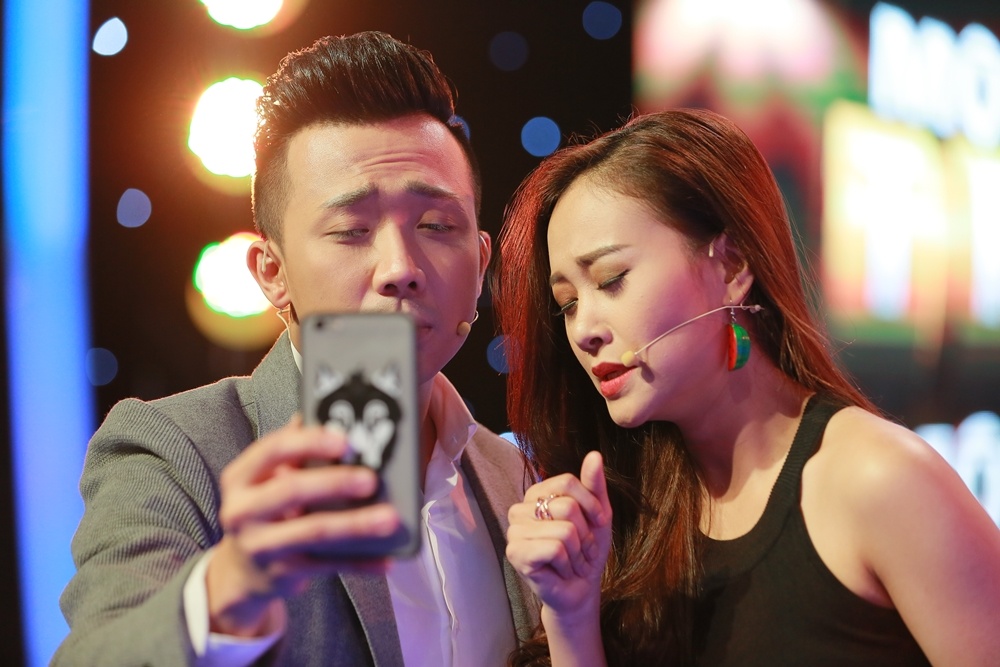 Tran Thanh than thiet voi Ha Thuy Anh anh 6