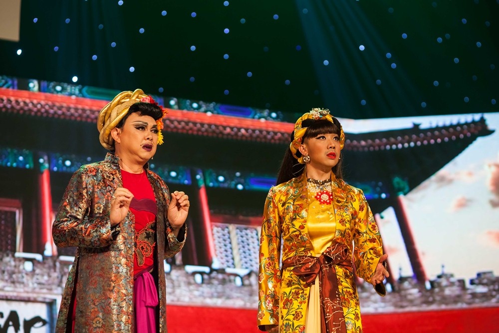 Tran Thanh song ca voi HariWon anh 8