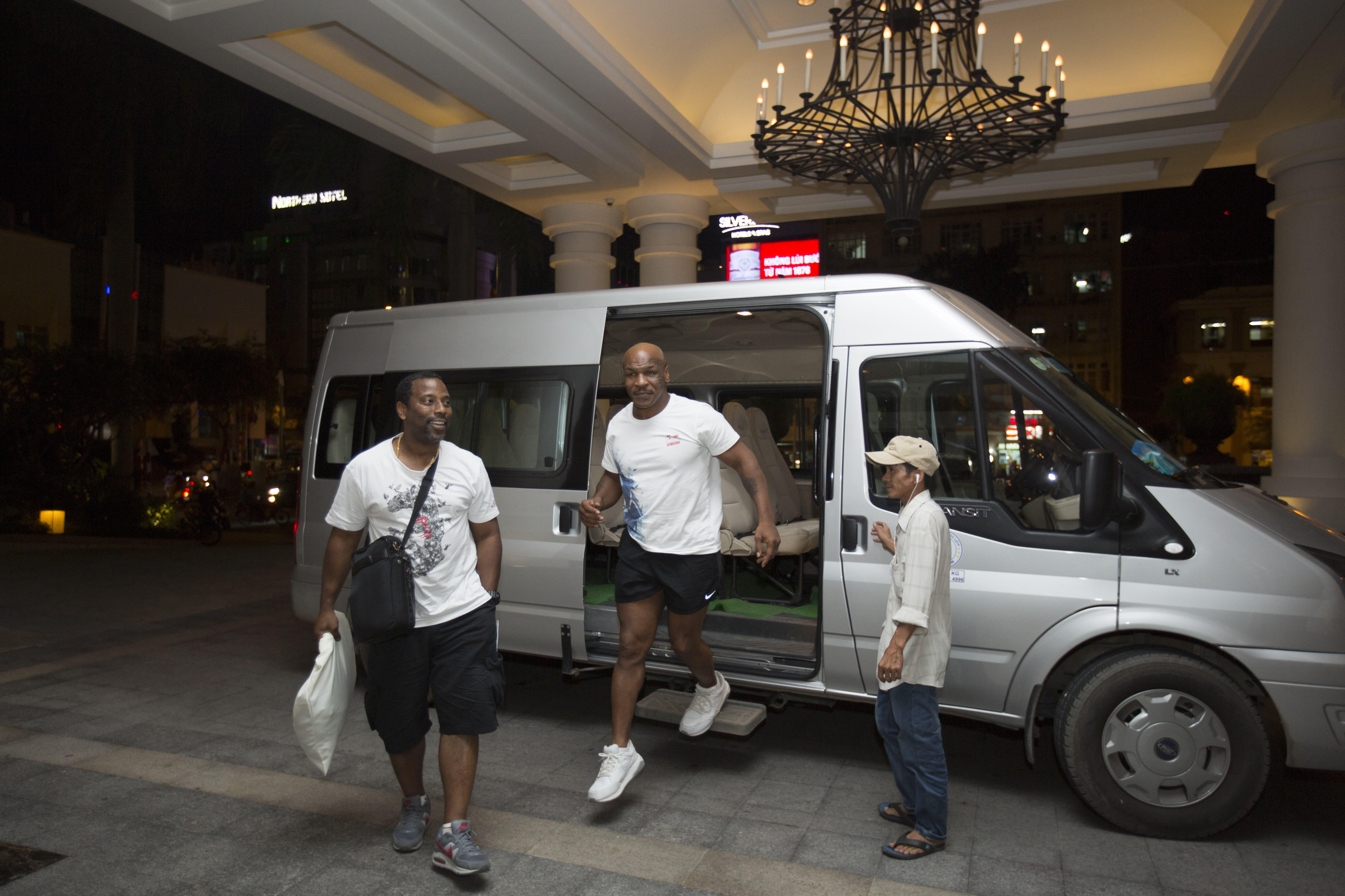 Mike Tyson tới Việt Nam đóng phim ảnh 1 Mike Tyson toi Viet Nam dong phim anh 1