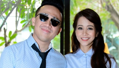 Tran Thanh - An Nguy cung mac tong xanh du ra mat phim hinh anh