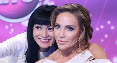 Thanh Ha gay gat voi thi sinh hat sai nhac Bolero hinh anh