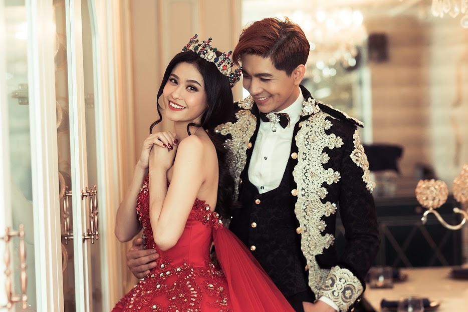 Truong Quynh Anh dep long lay ben Tim hinh anh